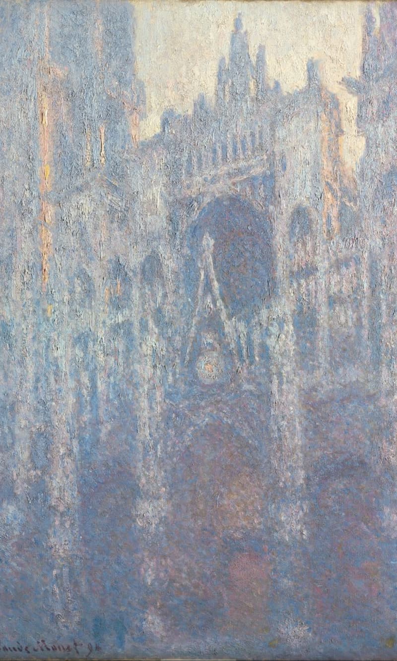 Серія картин «Руанський собор» була написана у 1890-х роках французьким імпресіоністом Клодом Моне.