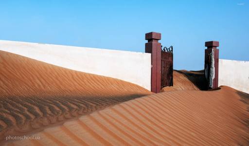 Пустыня Абу Даби. Место Руб эль Хали