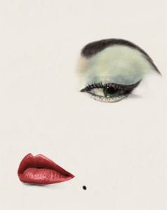 Erwin Blumenfeld Doe eye Oeil de Biche 1950