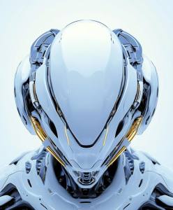 --сhaos a futuristic robot 0