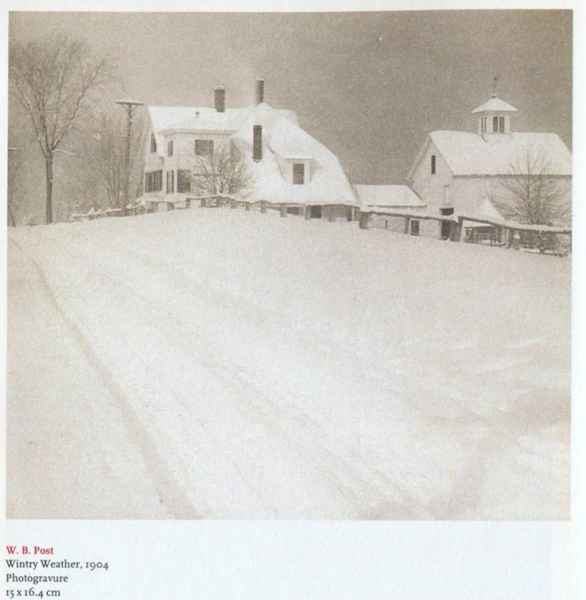 W. В. Post. Wintry Weather, 1904