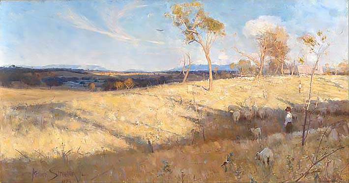 Артур Стрітон, Золоте літо, Іглмонт, 1889